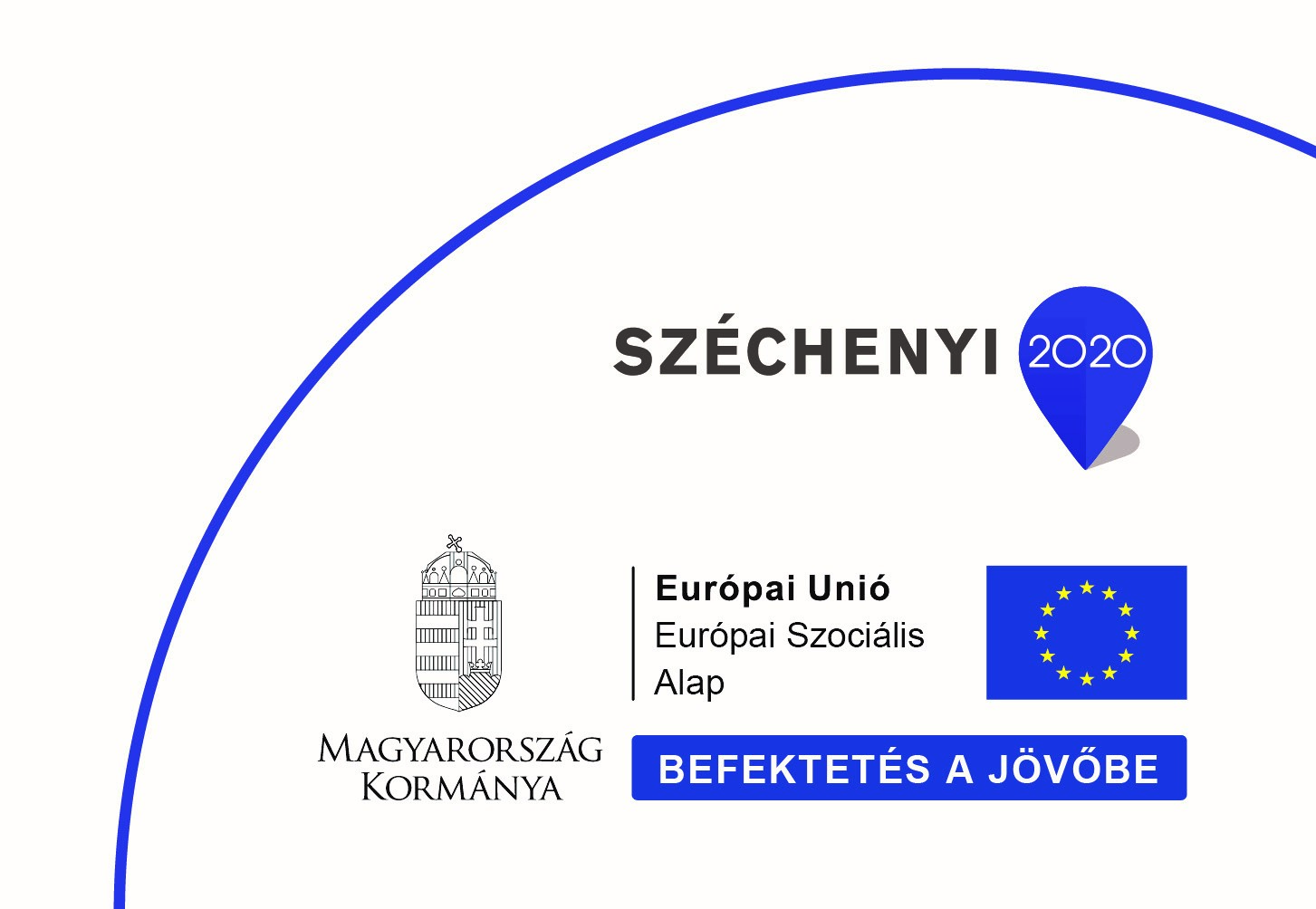Szechenyi 2020 logo Efopokhoz felkoriv